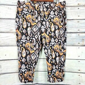 d&co Active Capri Leggings Womens XL Stretch